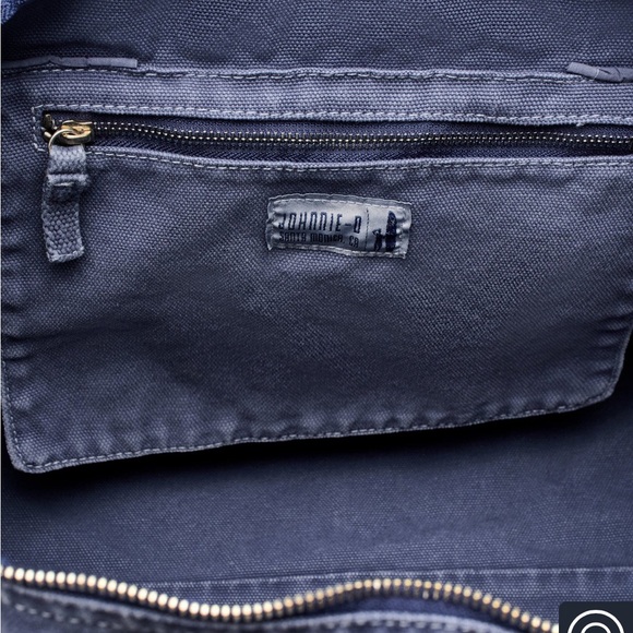 Johnnie-O Blue Canvas Duffle Bag - Picture 3 of 4